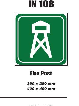 Fire Post – Safety Sign Manufacturer South Africa | My Safety Sign ...