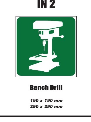 Bench Extraction Sign Bench Drill – Safety Sign Manufacturer South Africa | My Safety Sign ...