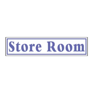 Store Room (plaque) sign B1k