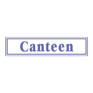 Canteen (plaque) sign B1l