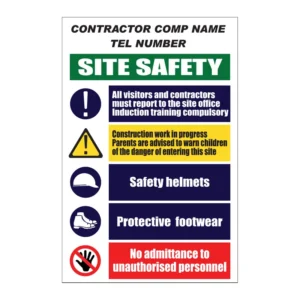 Site Safety sign C27