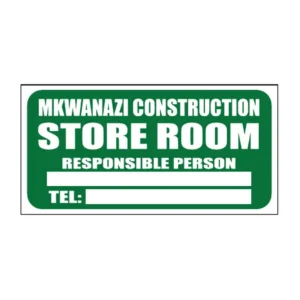 Store Room sign C29