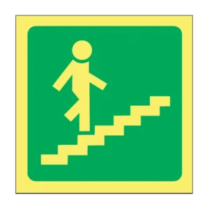 Fire Luminous Stairs Up sign FL10