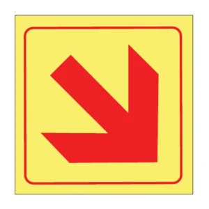 Arrow Diagonal Down Right (Luminous) sign FL41