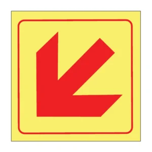 Arrow Diagonal Down Left (Luminous) sign FL42