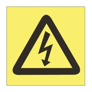 Electrical Hazard (Luminous) sign FL43