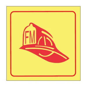 Fire Marshal (Luminous) sign FL49