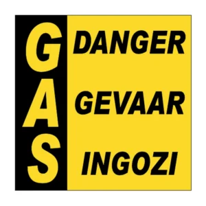 GAS Danger sign G13