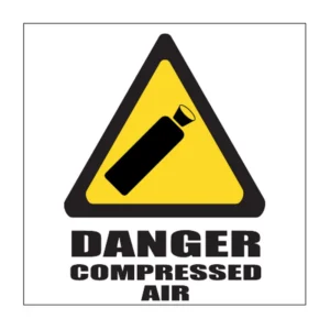 Danger Compressed Air sign G24