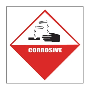 Corrosive sign H1