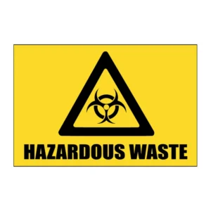 Hazardous Waste sign H14