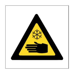 Cold Burns Hazard sign HZ12