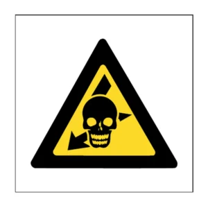 Exposed Live High-Voltage Equipment sign HZ17