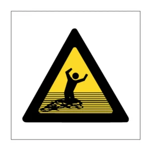 Fragile Roof sign HZ4