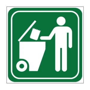 Refuse Collection sign IN100