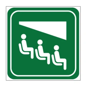 Waiting Area sign IN101