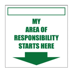 Area Of Responsibility sign IN11