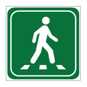 Zebra Crossing sign IN112