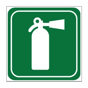 Fire Fighting Equipment (green) sign IN117