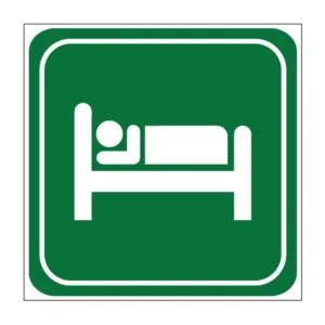 Accommodation sign IN124