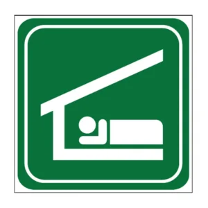 Accommodation Chalet sign IN130