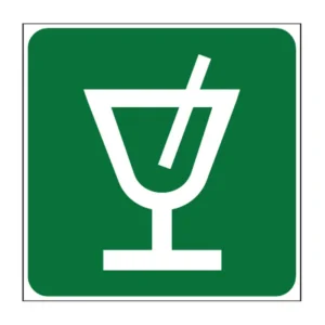 Refreshments (glass) sign IN28