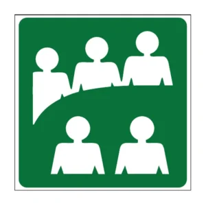 Assembly Area sign IN35
