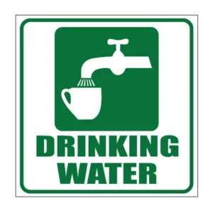 Drinking Water (sign) sign IN4