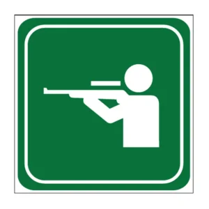 Firing Range sign IN51