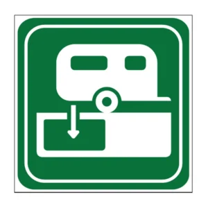Powered Campsite sign IN92