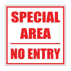 Special Area sign MI6