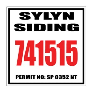 Siding sign MI8