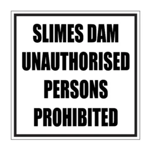Slimes Dam sign MI9