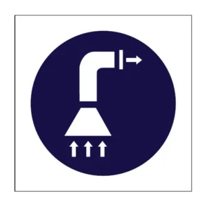 Air Extraction sign MV13