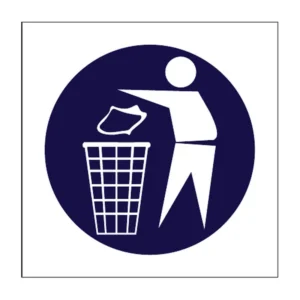 Keep Area Clean sign MV14