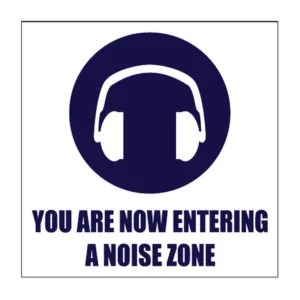 Noise Zone sign MV17
