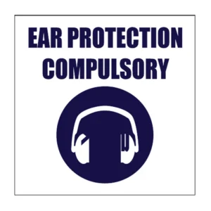Ear Protection Compulsory sign MV18