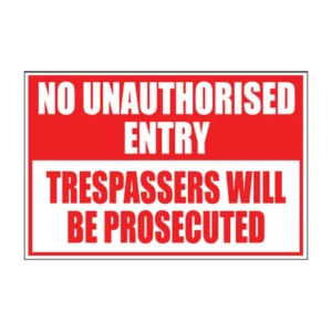 No Entry sign NE17