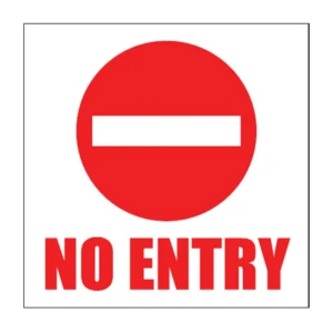 No Entry sign NE2