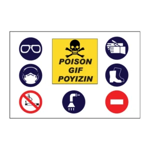 Poison / Mandatory sign PO12
