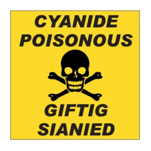 Cyanide sign PO4
