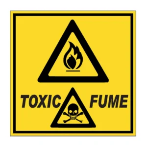 Toxic Fume sign PO7