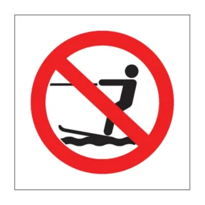 No Skiing sign PV28