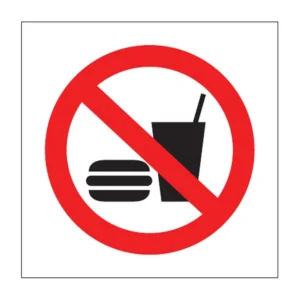 No Food (alternative) sign PV59