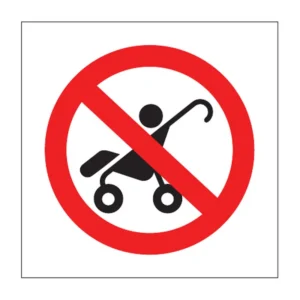 No Strollers sign PV62