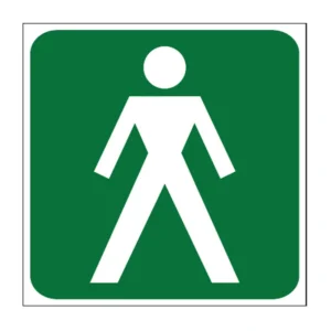 Men Toilets sign T1