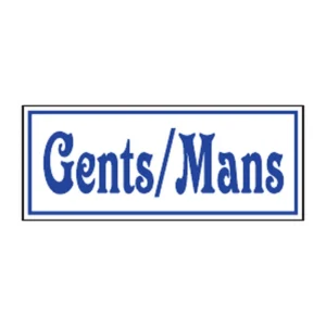 Gents / Mans sign T13