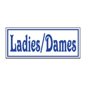 Ladies / Dames sign T14