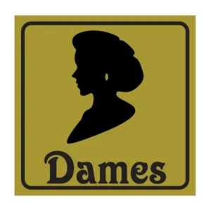 Dames (gold) sign T16