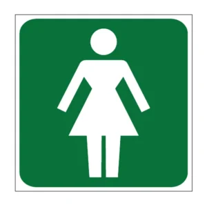 Ladies Toilets sign T2